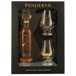 Виски Penderyn Madeira 0,35л 46% коробка+2 стакана