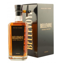 Виски Bellevoye Peated Edition 0,7л 43% чорна коробка