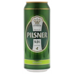 Пиво светлое "Harboe Pilsener" 0,5л ТМ "Harboe"