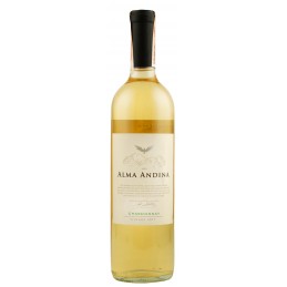 Вино "Chardonnay Alma Andina" 0.75л ТМ "Alma Andina"