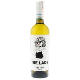 Вино "The Lady Pinot Grigio delle Venezie DOC" бел.сух 0,75л 12,5% (Италия, Венеция,ТМ "Ferro13"