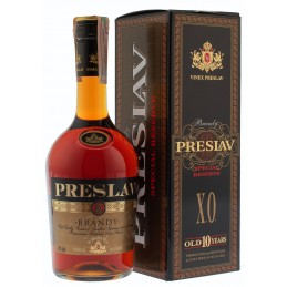 Бренди "Preslav Special  Reserve" 0,7л в коробке TM "Pliska"