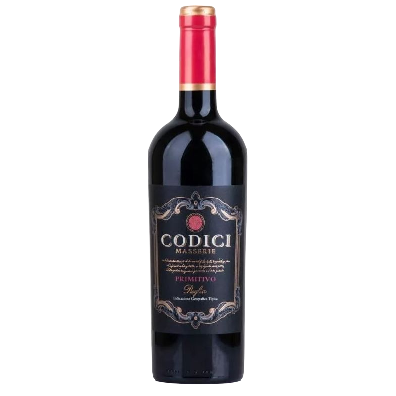 Купить Вино Masserie Primitivo IGP Codici красное сухое 0,75л 13,5%