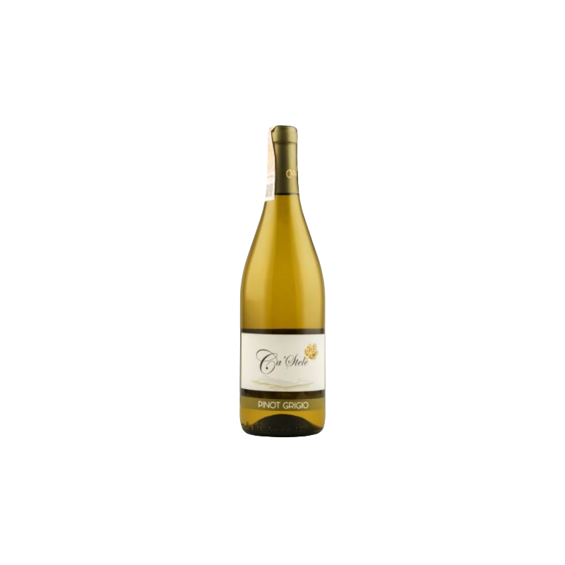 Купить Вино Ca\'Stele Pinot Grigio DPO Friuli белое сухое 0,75л 12,5%