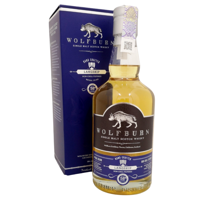 Купить Виски Wolfburn Langskip Single Malt 0,7л 58% коробка