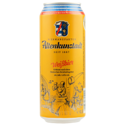 Купить Пиво пшеничное Beirmanufactur AKU Weissbier 0,5л  ж/б ABG