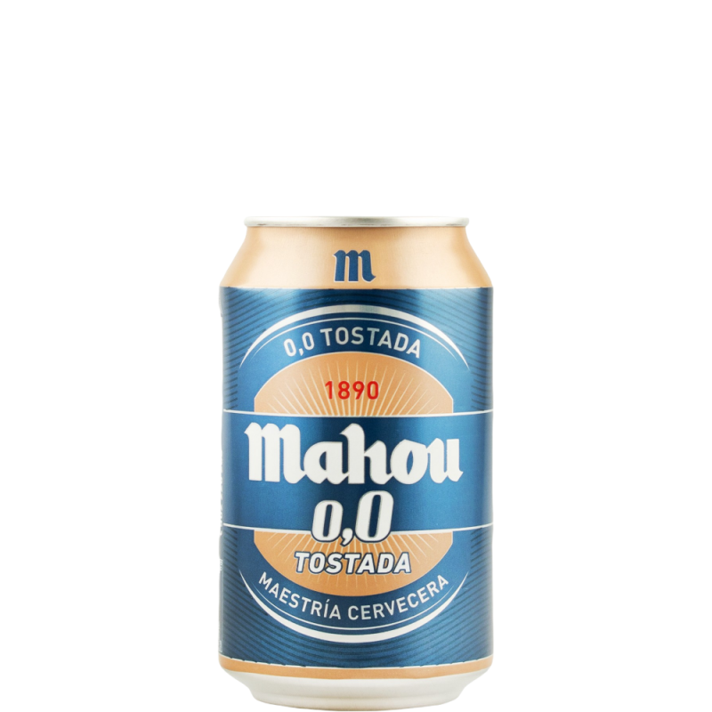 Купить Пиво безалкогольное Mahou Tostada 3 Hicon8 0,33л ж/б