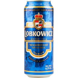 Купить Пиво безалкогольное Premium 0,5л ж/б Lobkowicz