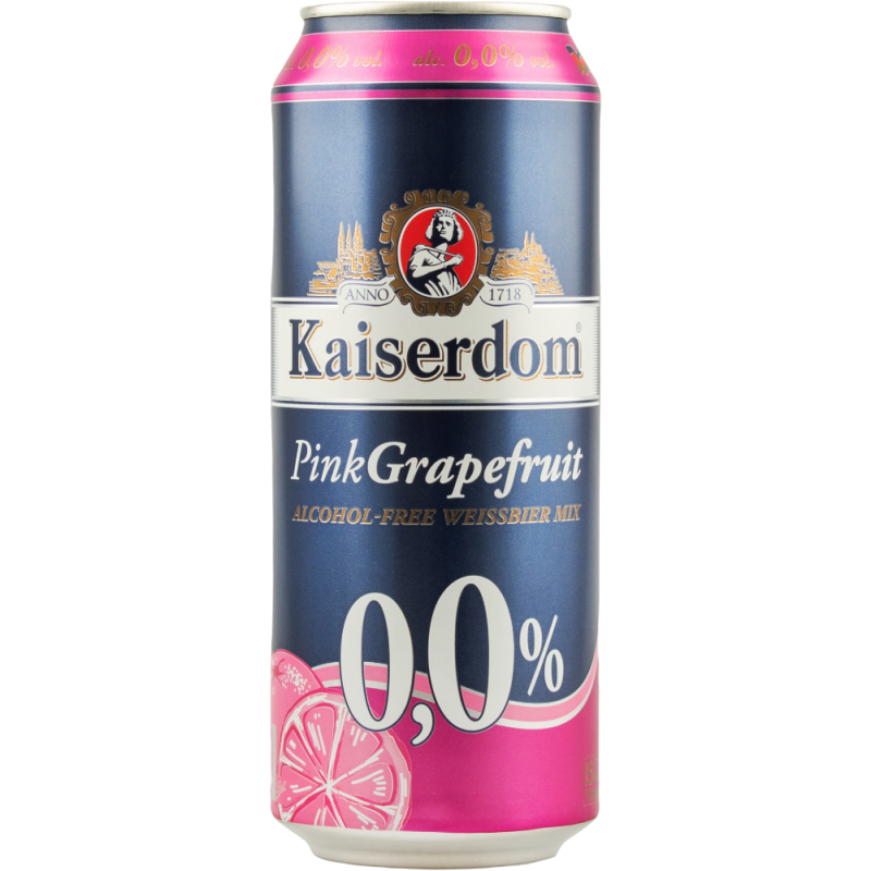Купить Пиво безалкогольное Kaiserdom Pink Grapefruit 0,5л ж/б