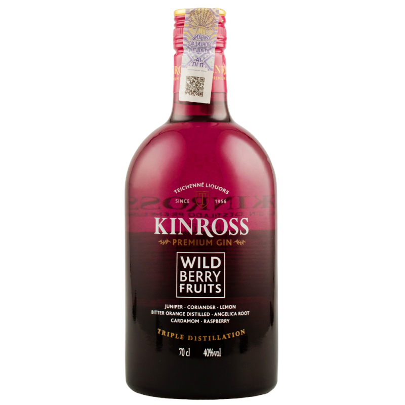 Купить Джин Kinross Wild Berry 0,7л