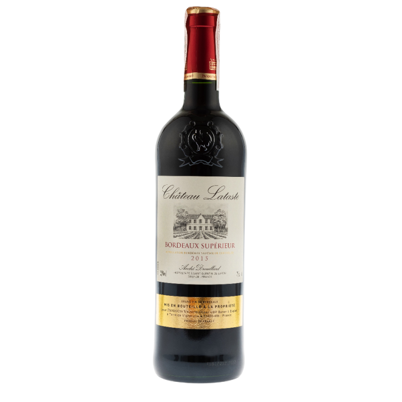 Купить Вино Chateau Lataste Bordeaux Superieur Rouge красное сухое 0,75л