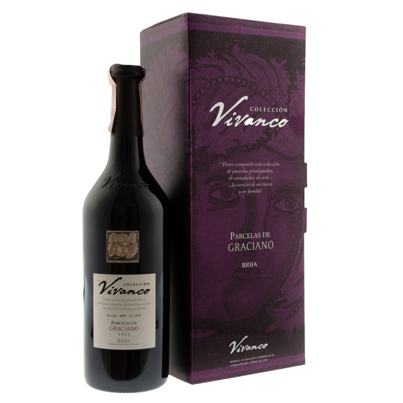 Купить Вино Coleccion Vivanco Parcelas de Graciano красное сухое коробка