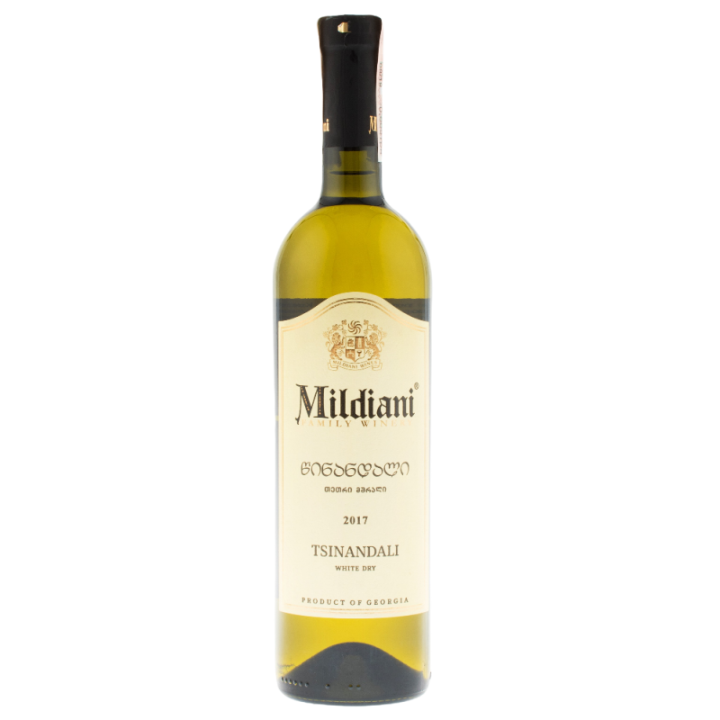 Купить Вино Цинандали AOC белое сухое 0,75 Mildiani