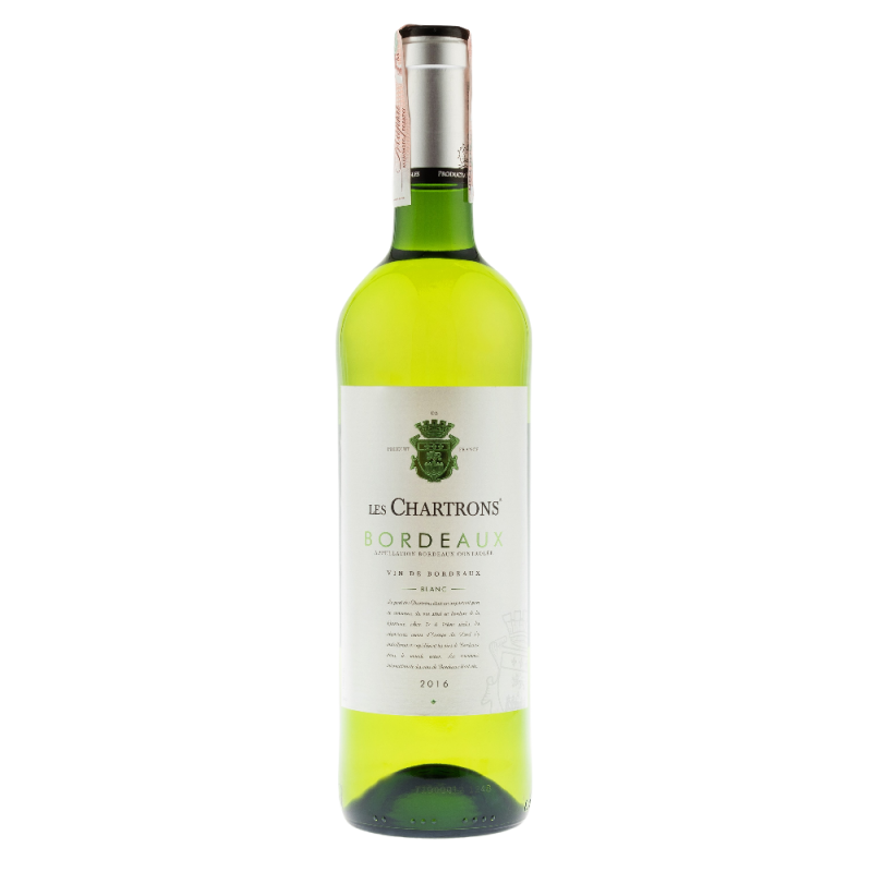 Купить Вино Bordeaux Blanc Sec 2016 белое сухое 0,75 Chartrons