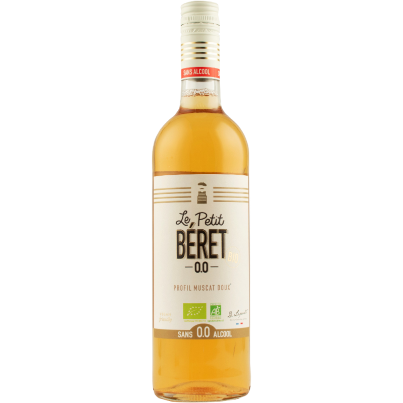 Купить Вино без алкогольное Le Petit Beret Organic Muscat