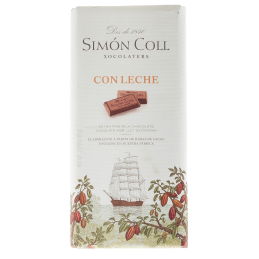 Купить Шоколад Con Leche молочный 85г Испания  Simon Coll