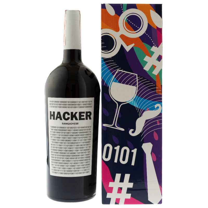 Купить Вино Hacker Sangiovese IGT красное сухое 1,5л коробка Ferro13