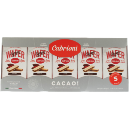 Купить Вафли с какао Wafers Cacao 5шт 45г Италия Cabrioni