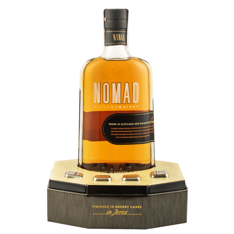 Купить Nomad 0,7л в подарочной коробке + 4 камня для виски