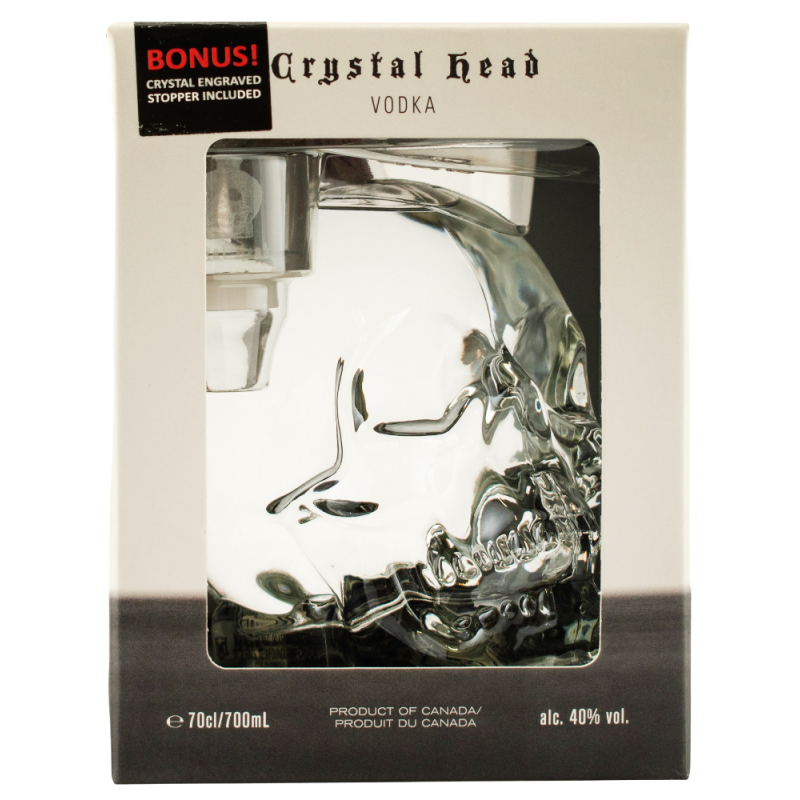 Купить Водка Crystal Head в коробке + стоппер 0.7л