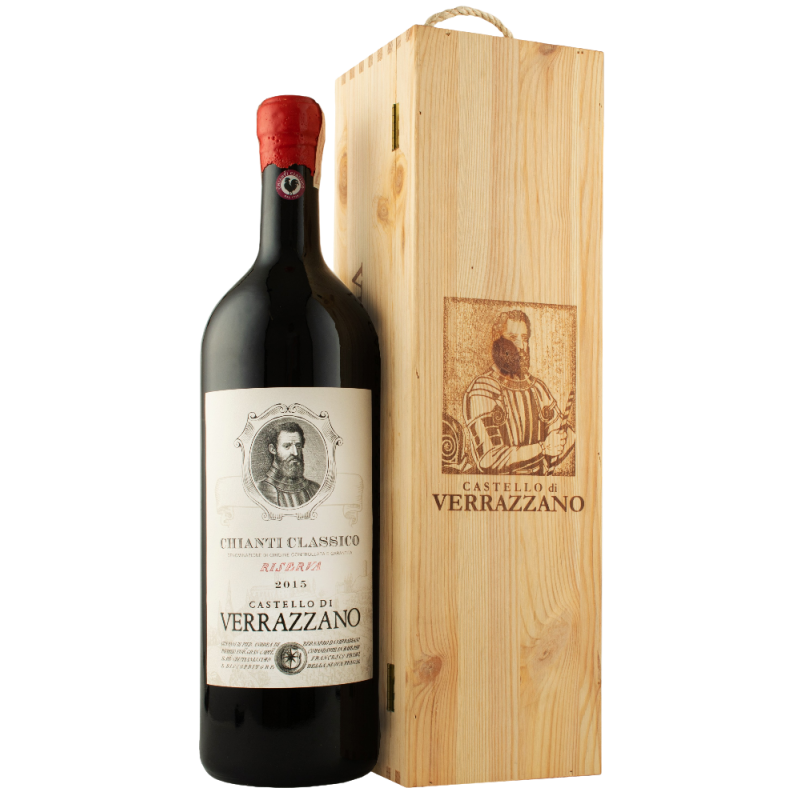 Купить Вино Chianti Classico DOCG Riserva красное сухое 3л Verazzano