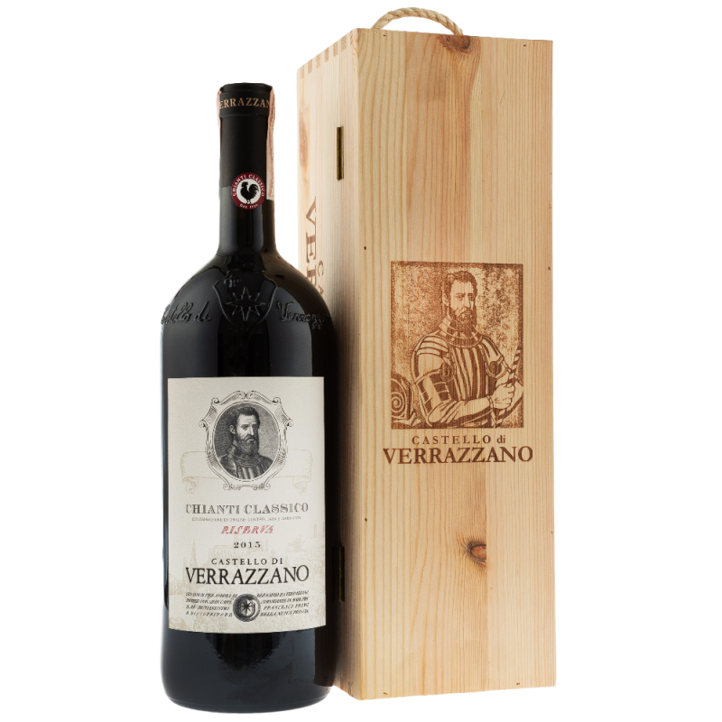 Купить Вино Chianti Classico DOCG Riserva красное сухое 1,5л Verazzano