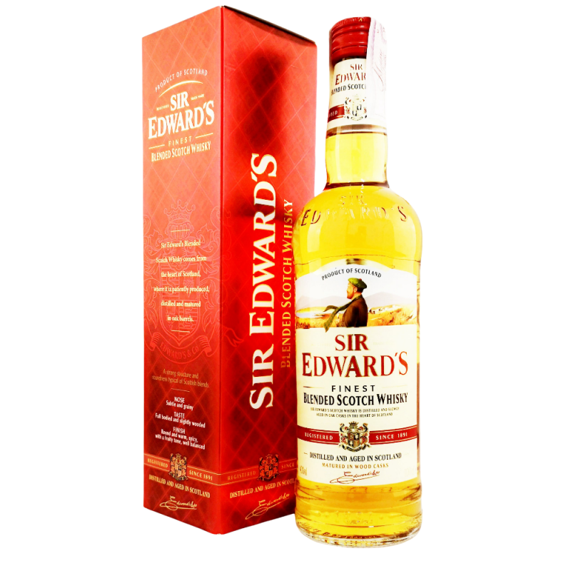 Купить Виски SW S.EDWARDS 1л в коробке