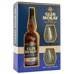 Купить Виски Glen Moray Port Cask Finish под.наб+2бок