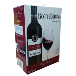 Купить Вино Vino Rosso D\'Italia красное полусухое 3л  Botte Buona