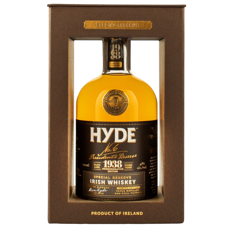 Купить Виски Hyde 6 Blended Irish 0,7л коробка