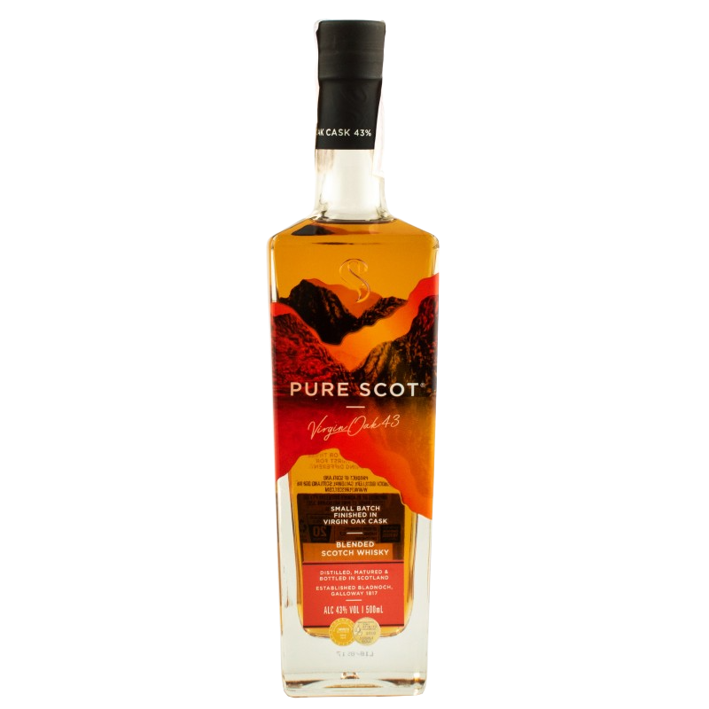 Купить Виски Pure Scot Virgin Oak Blended 0,5л