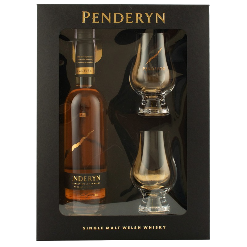 Купить Виски Penderyn Madeira 0,35л коробка+2 стакана