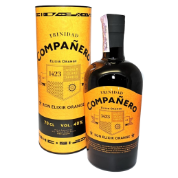 Купить Ром Companero Elixir Orange 0,7л тубус