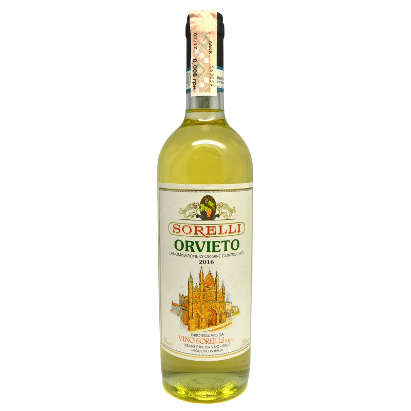 Купити Вино Orvieto Sorelli DOC біле сухе