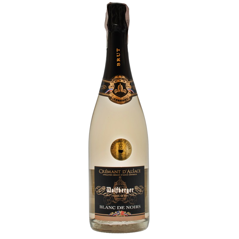 Купити Вино ігристе Cremant D`Alsace Blanc de Noirs біле брют Wolfberger