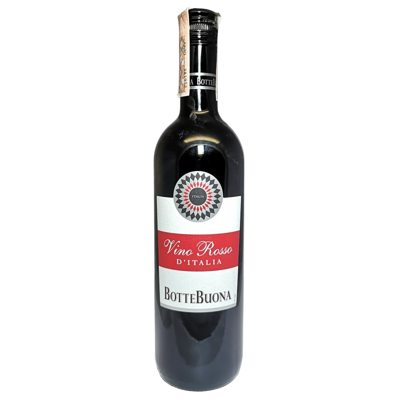 Купить Вино Vino Rosso D'Italia красное полусухое  Botte Buona