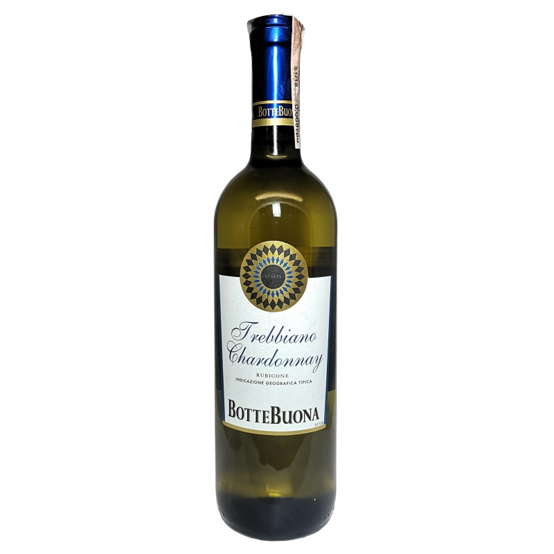 Купить Вино Vino Trebbiano Chardonnay IGT сухое белое Botte Buona