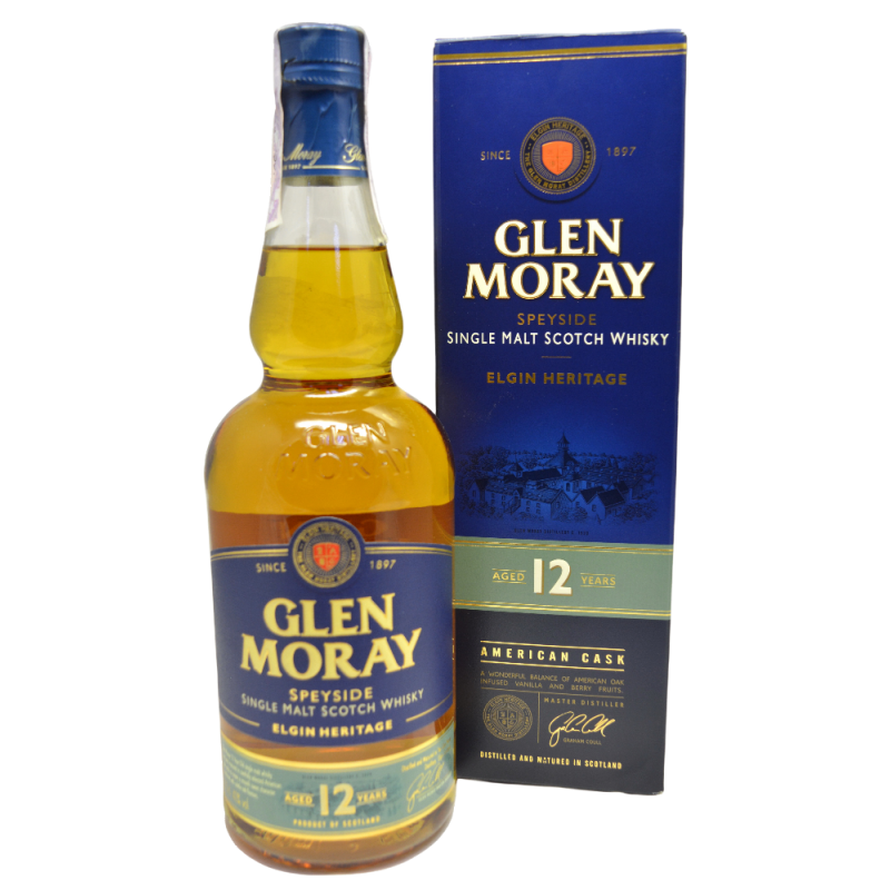 Купить виски Glen Moray 12yo 0,7л в коробке