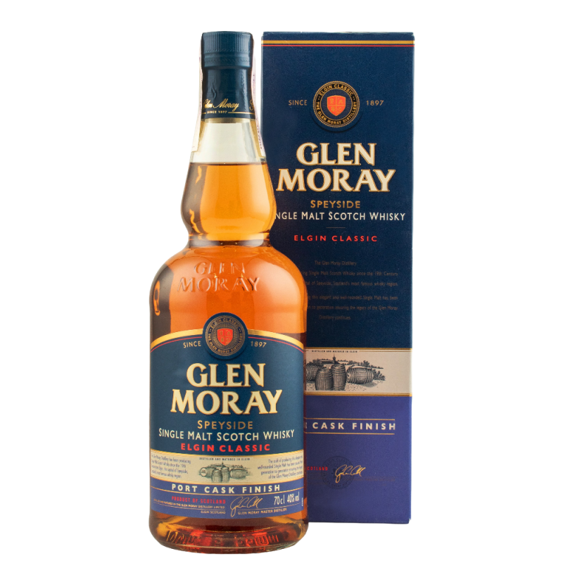 Купить Виски Glen Moray Port 0,7л в коробке