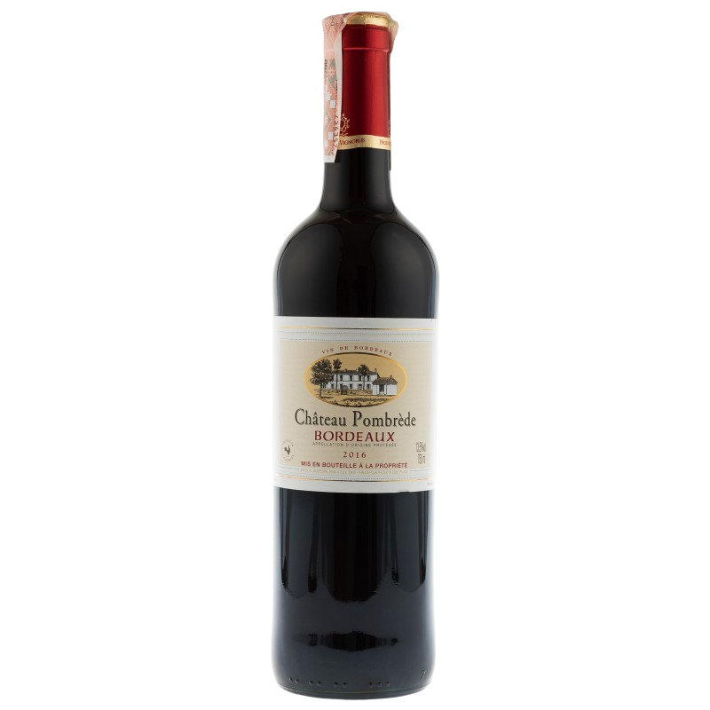 Купить Вино Chateau Pombrede красное сухое Франция Бордо