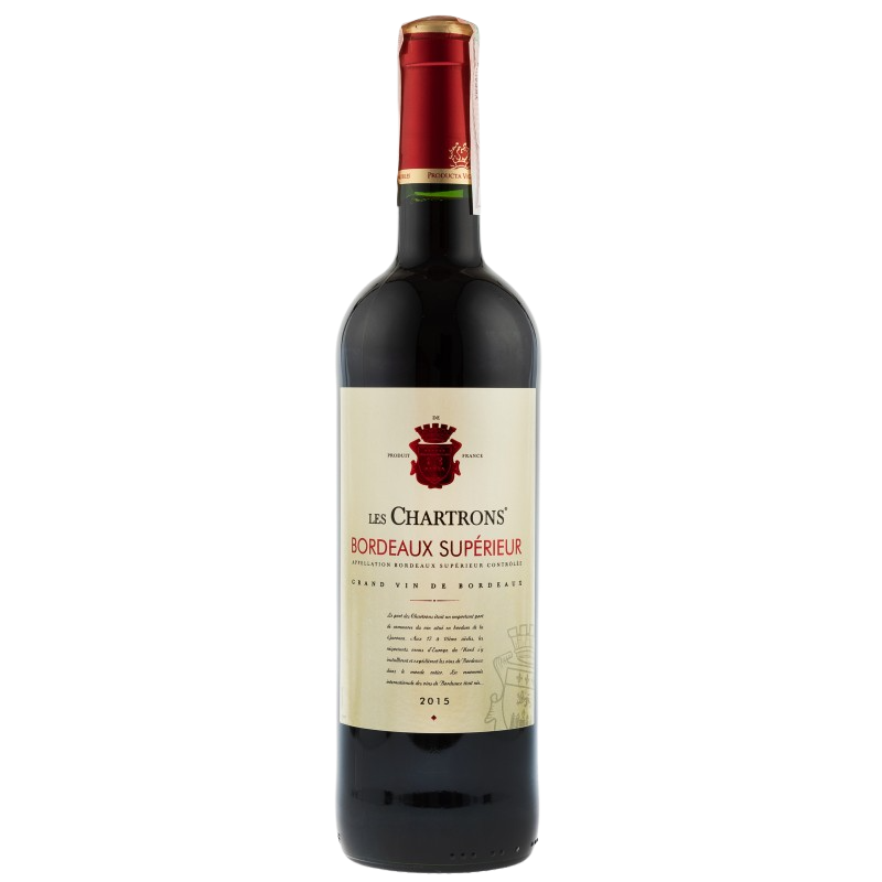 Купить Вино Bordeaux Superieur Rouge красное сухое  Les Chartrons