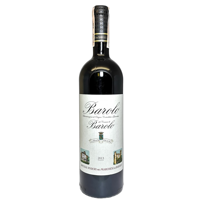 Купить Вино Barolo del Comune di Barolo DOCG в коробке красное сухое  Marchesi