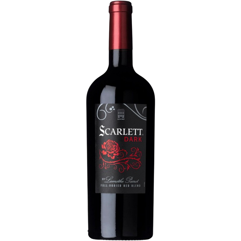 Купити Вино Scarlett Dark by Lamothe Parrot  червоне напівсухе