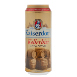 Купить Пиво светлое нефильтрованное Kellerbier Dosen 0,5л ж/б Kaiserdom