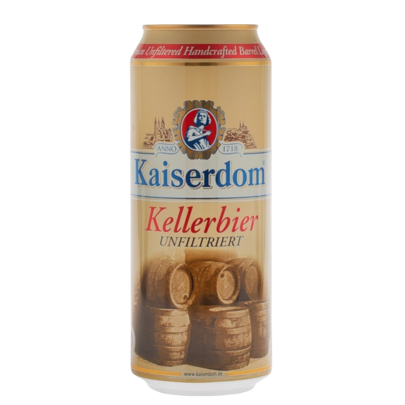Купить Пиво светлое нефильтрованное Kellerbier Dosen 0,5л ж/б Kaiserdom