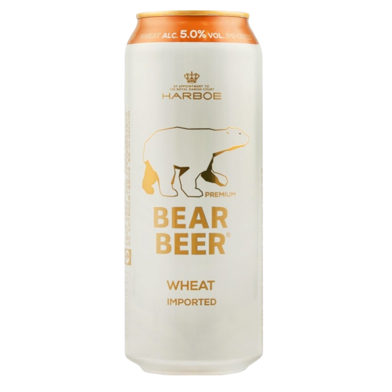 Купити Пиво світле пшеничне Beаr Beer Wheat 0.5л з/б