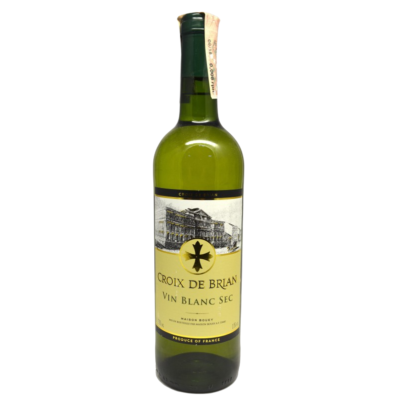Купить Вино Croix de Brian Blanc Sec белое сухое