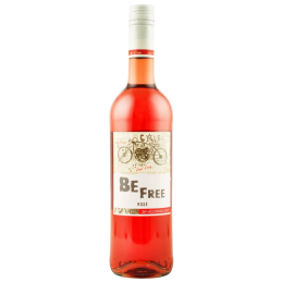 Вино безалкогольне Rose рожеве напівсолодке Be Free