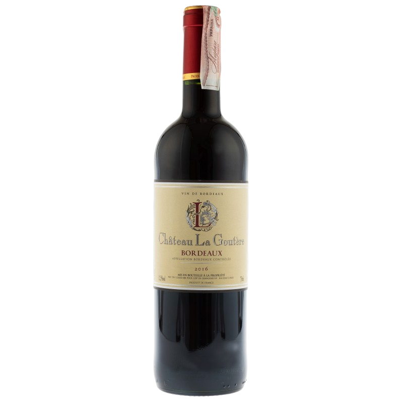 Купить Вино Chateau La Goutere Bordeaux Rouge  красное сухое Франция Бордо