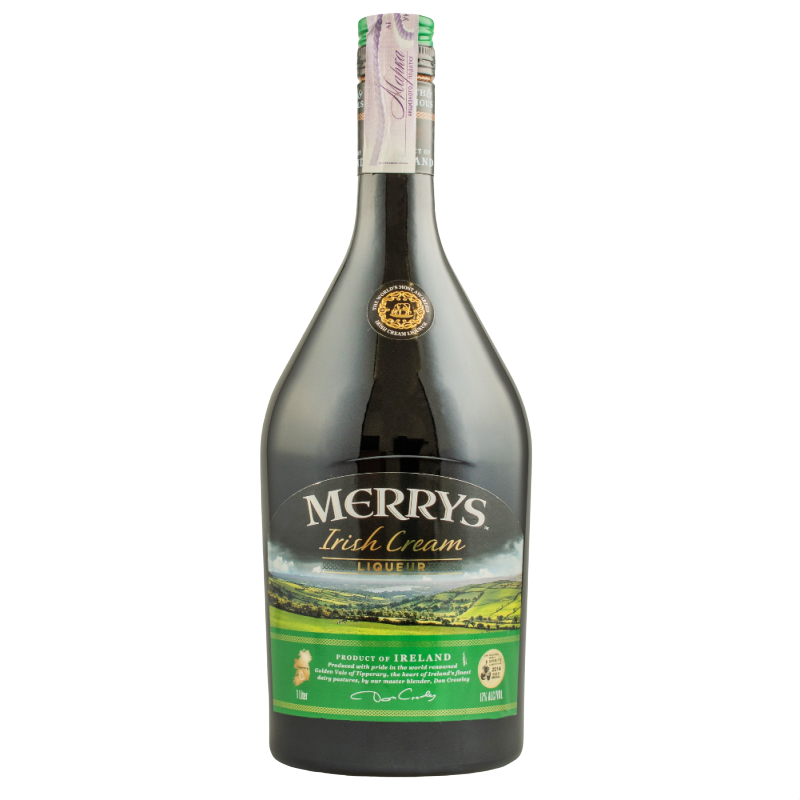 Лікер Merrys Irish Cream 1л